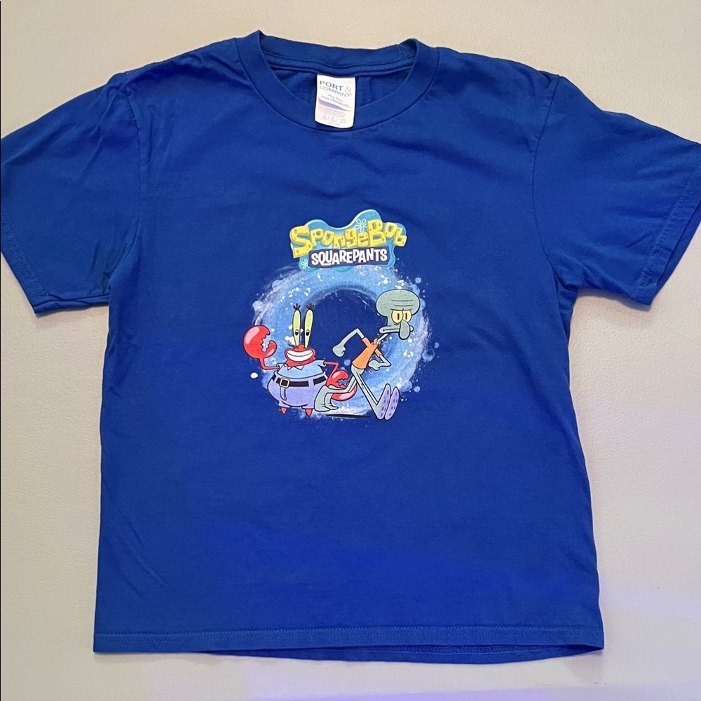 Blue SpongeBob SquarePants child T-Shirt